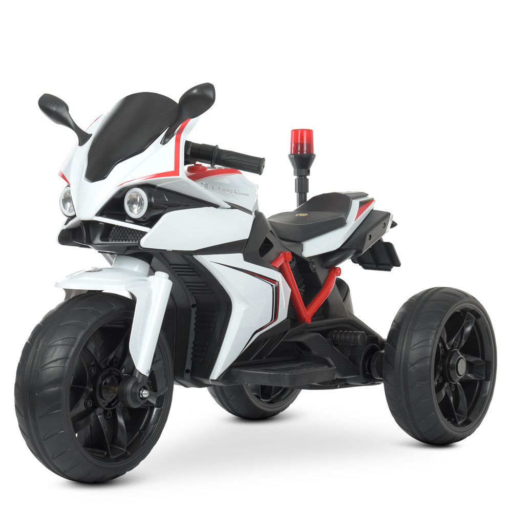 

Мотоцикл Bambi Racer 2х18W M 4635EBLR-1 White (M 4635EBLR)