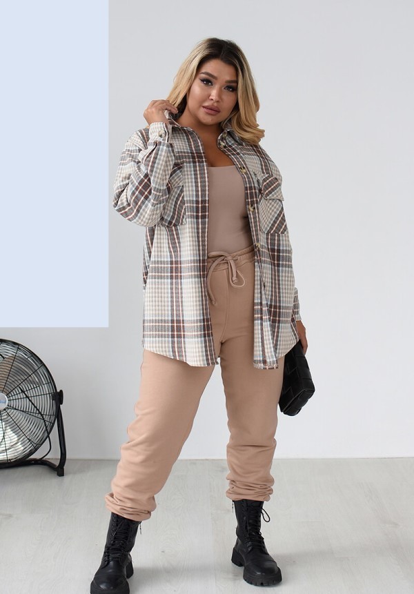 

Куртка-сорочка ST-Style 70649 - Блакитна, Куртка-сорочка ST-Style 70649 56-62 Блакитна