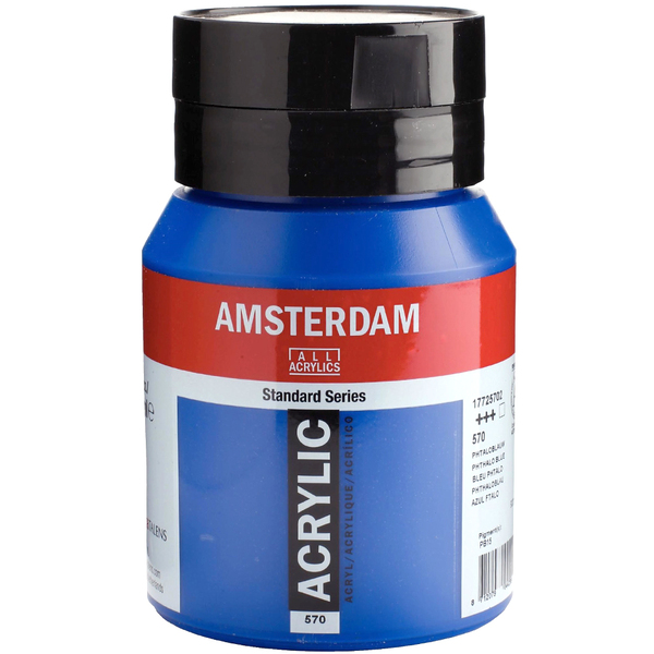

Краска акриловая AMSTERDAM (570) Синий ФЦ 500 мл Royal Talens (17725702)