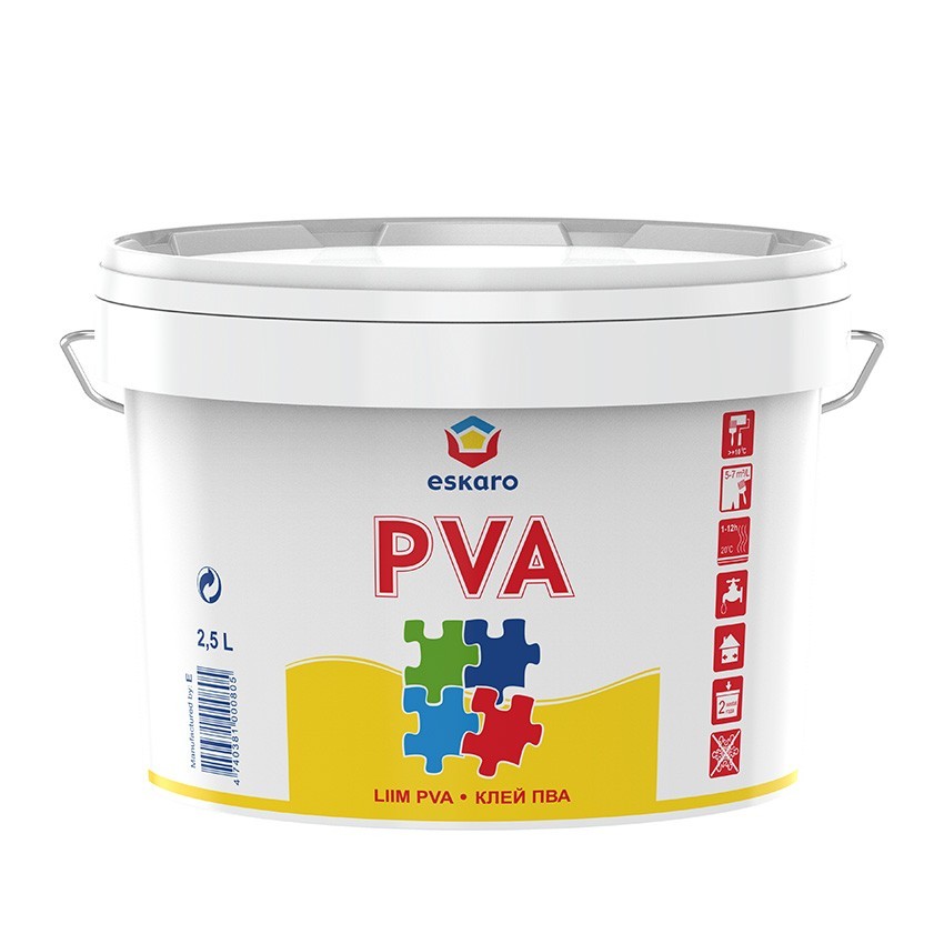 

Клей Eskaro PVA Liim 2.5 л
