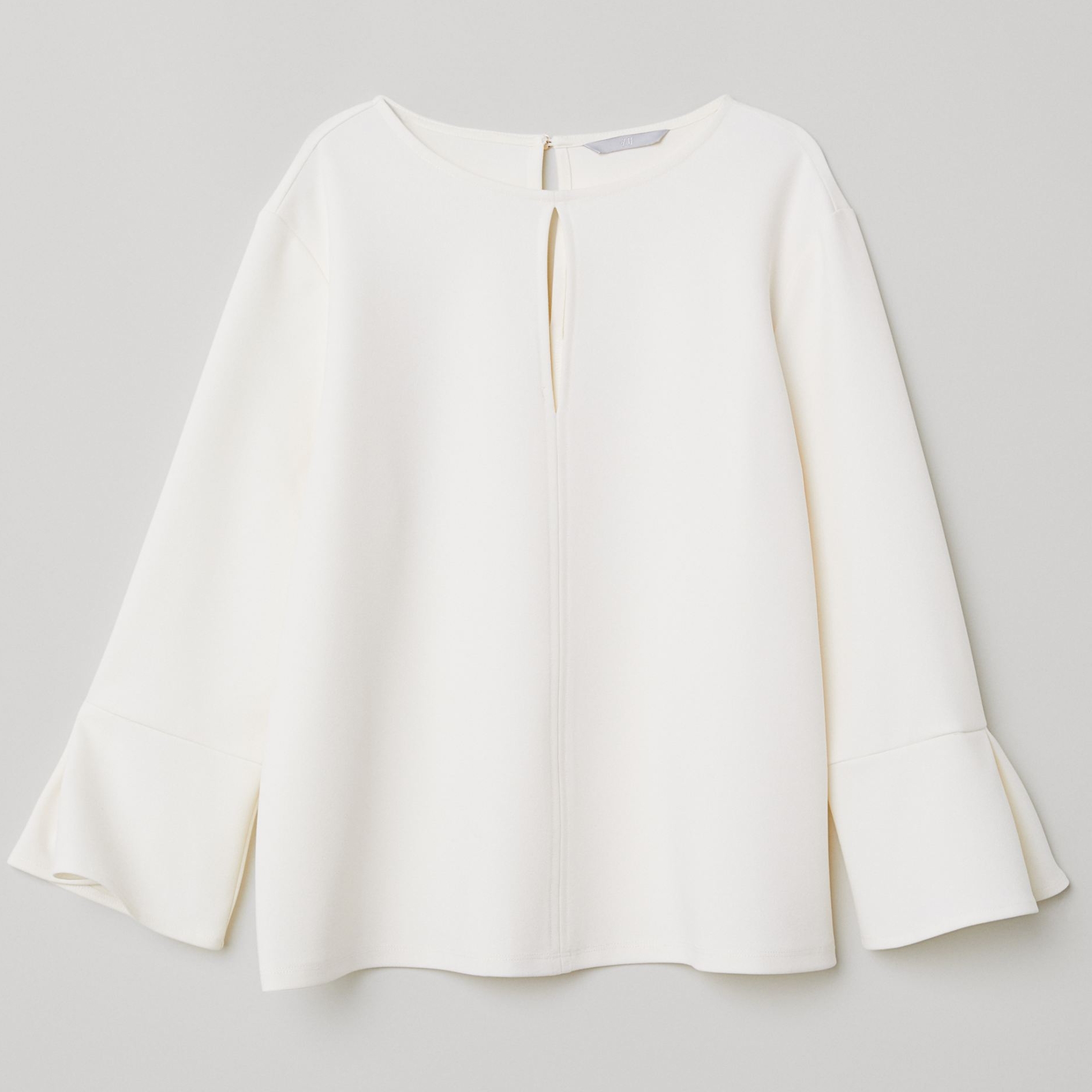 

Блузка H&M 0694153-8  Кремовая (СА2000001566992, Блузка H&M 0694153-8 S Кремовая (СА2000001566992)