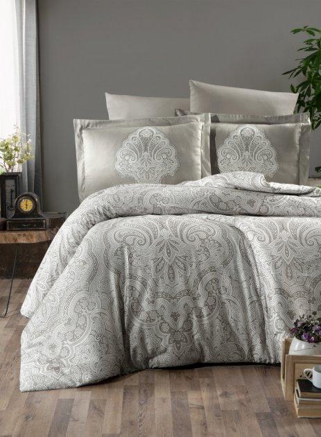 

Комплект постельного белья First Choice Satin Milena Beige Семейный