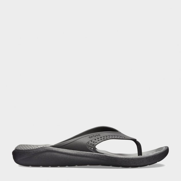 

Вьетнамки Crocs LiteRide Flip 205182-0DD-M11 44 28 см Black/Slate Grey