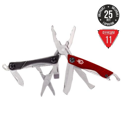 

Мультитул Gerber Dime MicroTool Red