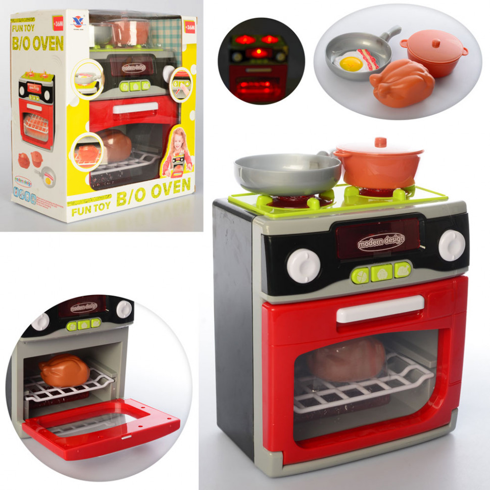 

Детский игровой набор Fun Toy Кухонная плита с аксессуарами (25х22х12 см) R91080-XS-14067