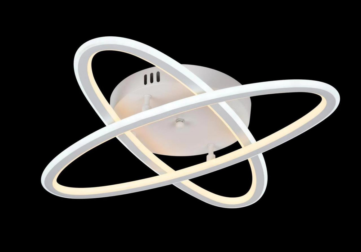 

Люстра потолочная Led с пультом A6321/2-wh Белый 9х47х55 см.