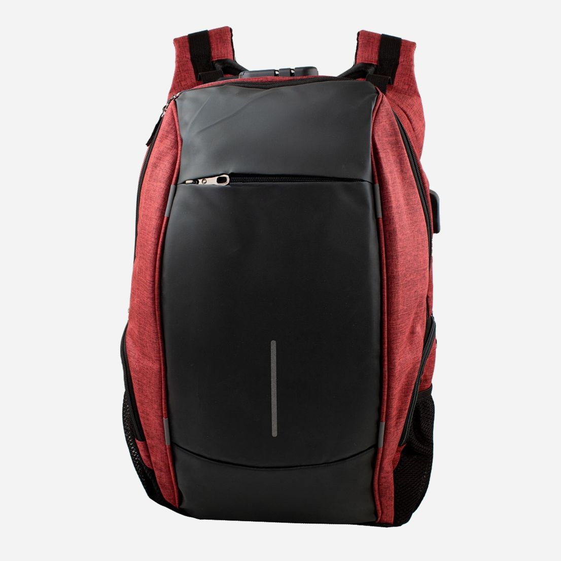 

Мужской рюкзак Valiria Fashion 3DETAB86-09-1 Красный с черным