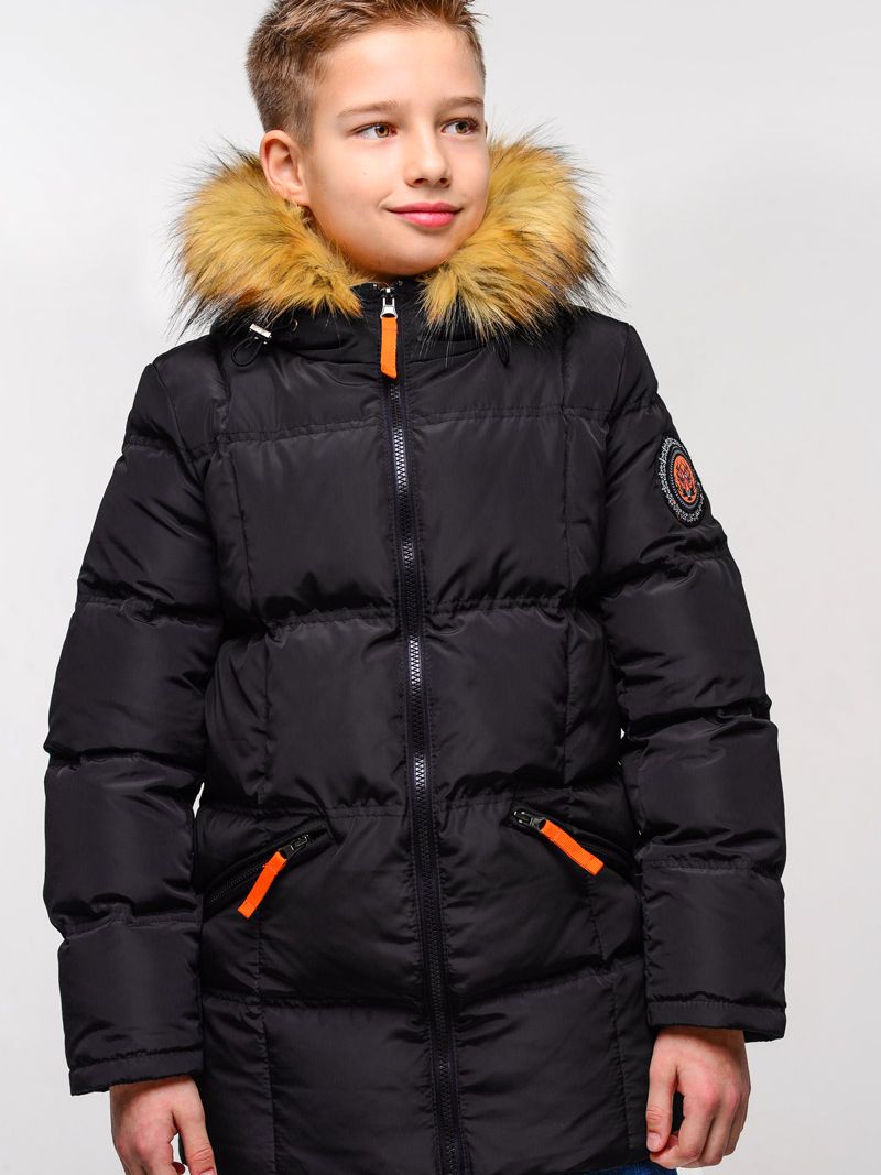 Акція на Дитяча зимова куртка для хлопчика Nui Very Том Г0000019950 116 см 28 р Чорний від Rozetka