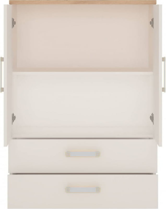 

Комод Amazon Meble Wójcik 81x117x40 (AMA_T32_2D2S +4 uchwyty) 012143