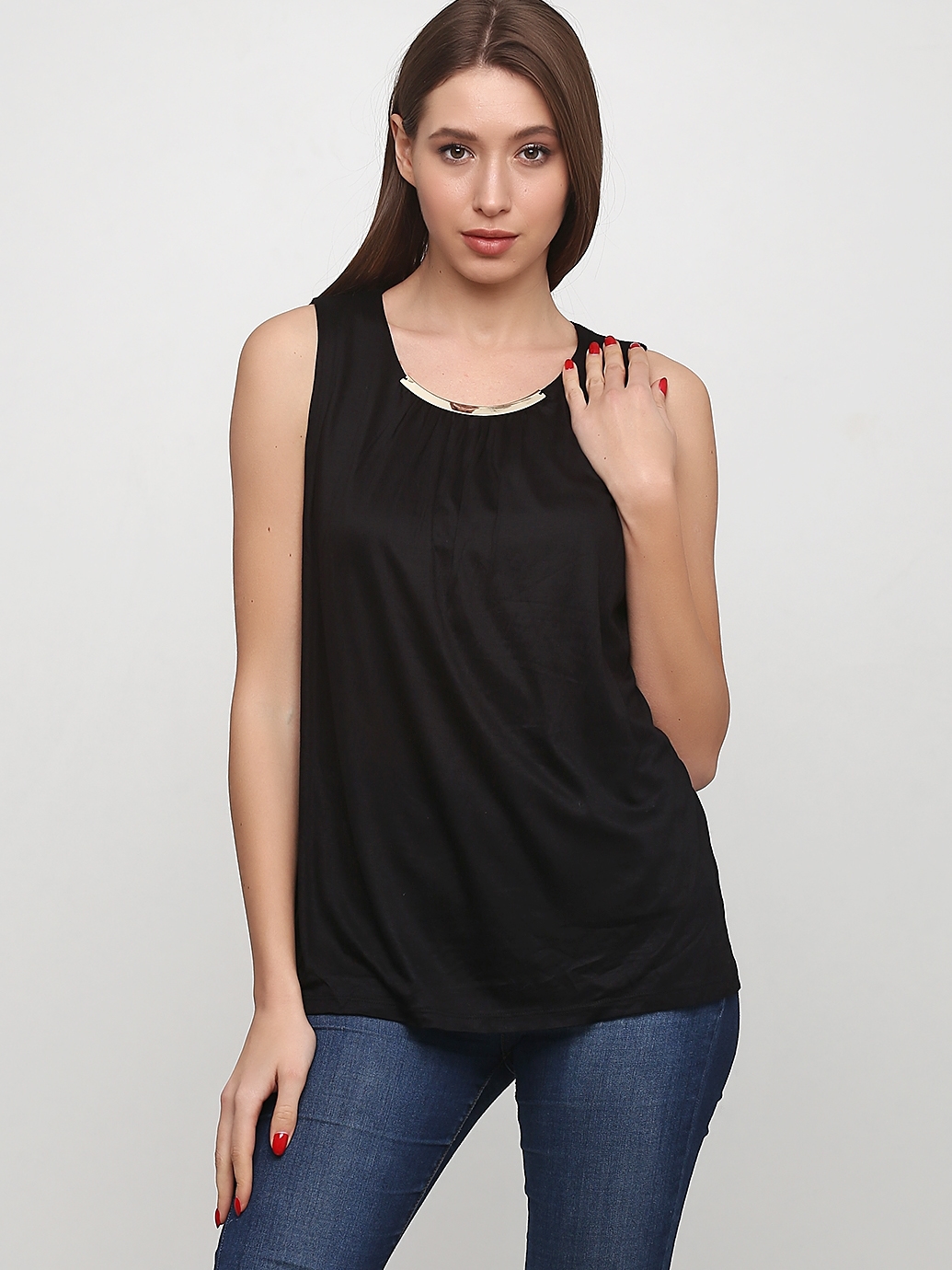 

Блузка H&M 0281253-1 L Черная (СА2000001450703)