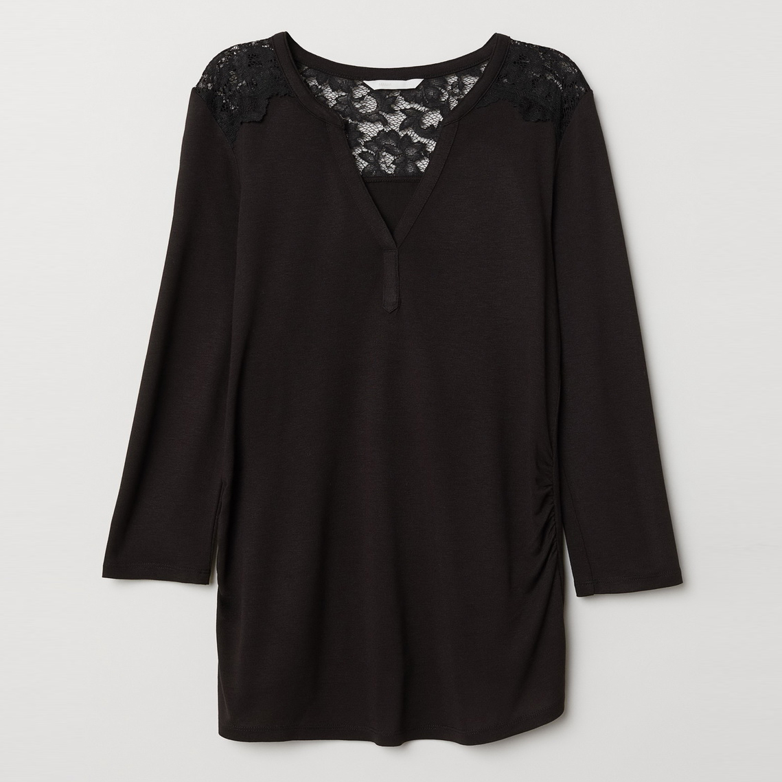 

Блузка H&M 0654353-8  Черная (СА2000001620915, Блузка H&M 0654353-8 L Черная (СА2000001620915)