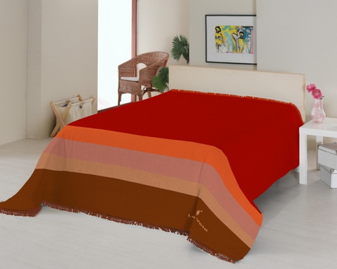 

Плед Le Vele Terracota 160х220 см турция, хлопок + акрил