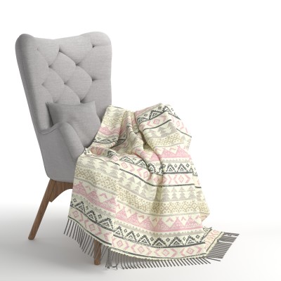 

Плед Home Line Aksu "Roshita" 150x200см Кремовый турция, хлопок, полиэстер, акрил