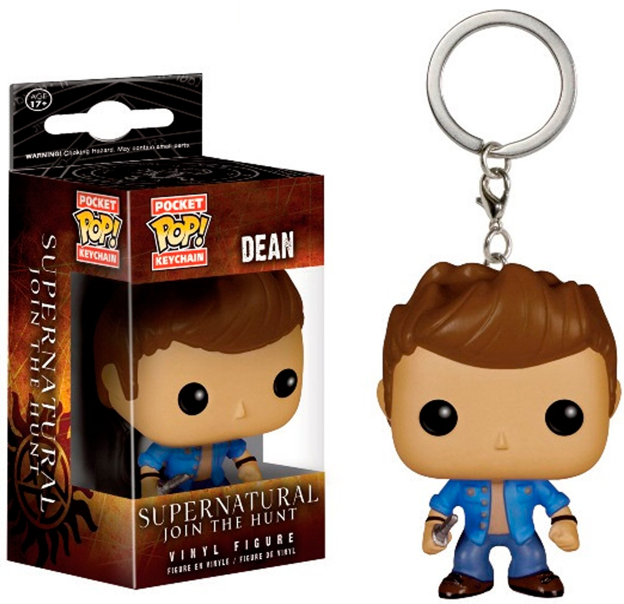 

Фигурка брелок Funko Pop Сверхъестественное Дин Винчестер Dean Winchester 4 см Serial Trinket S D