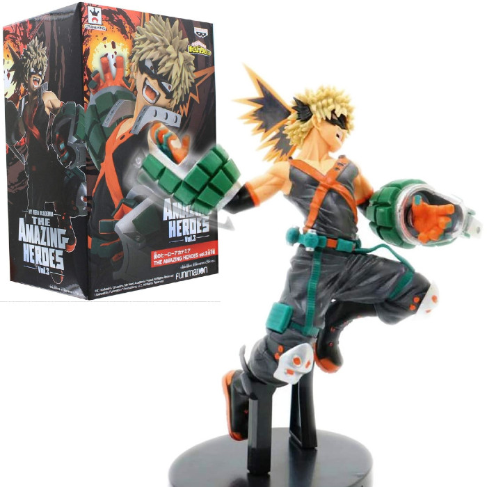 

Фигурка Banpresto Кацуки Бакуго Моя Геройская Академия My Hero Academia Katsuki Bakugou 16 см MHA KB 1163