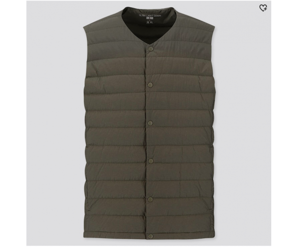 

Жилетка Uniqlo ультралегкая XXL оливковая