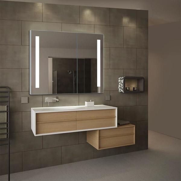 

Зеркало в ванную с подсветкой LED Mirror ВЕРОНА 90х60см