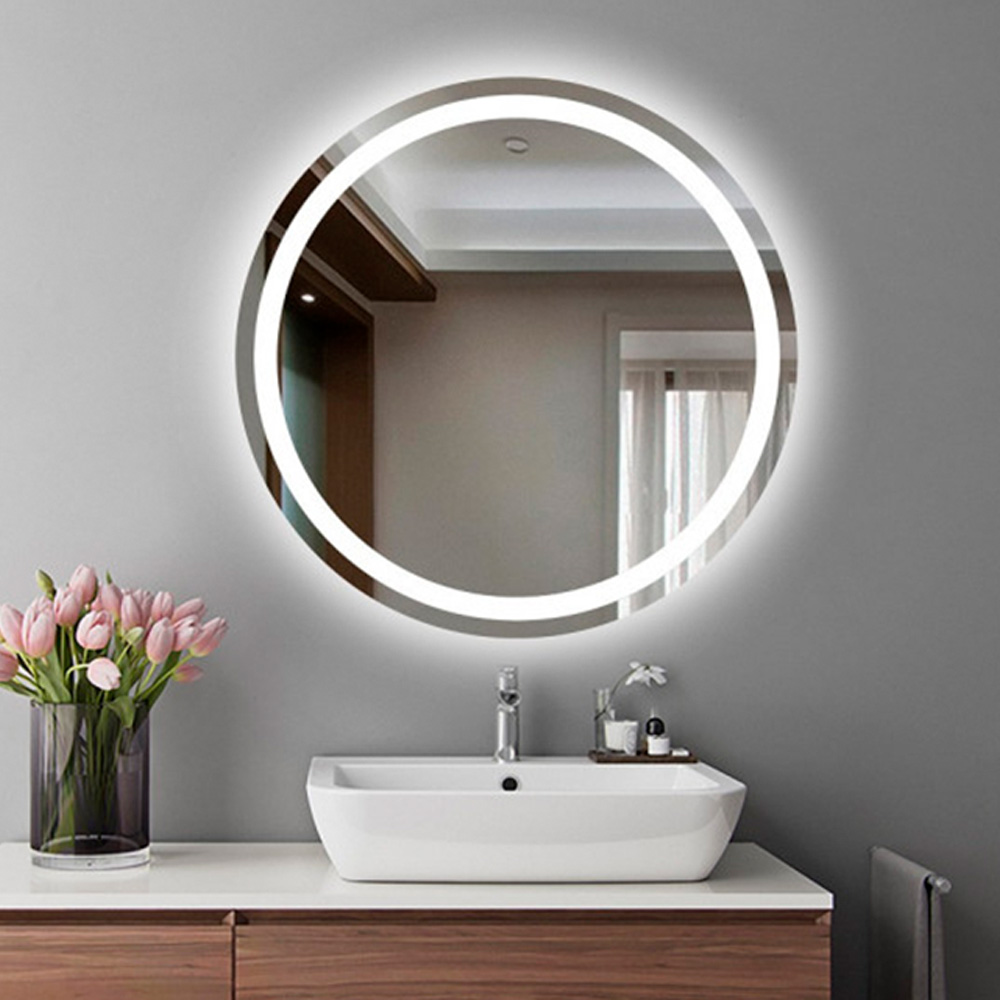 

Зеркало в ванную с подсветкой LED Mirror МОНАКО 80см