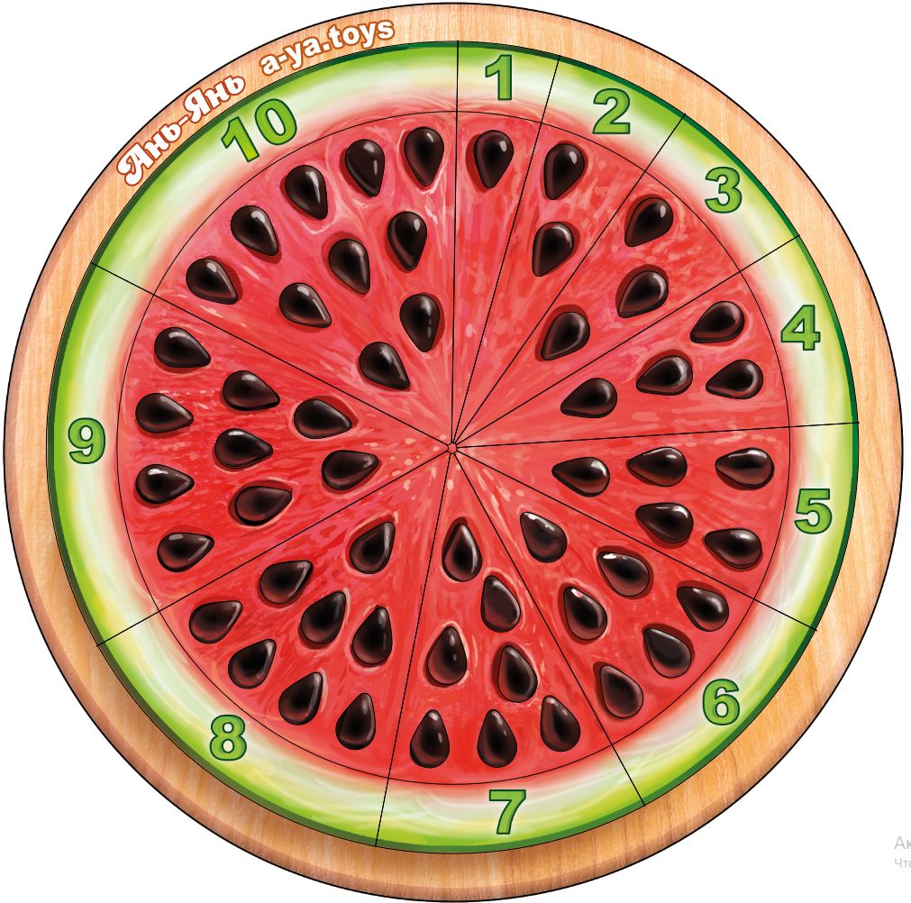 

Математический Сортер Арбуз, Ань-Янь (ПСД171)