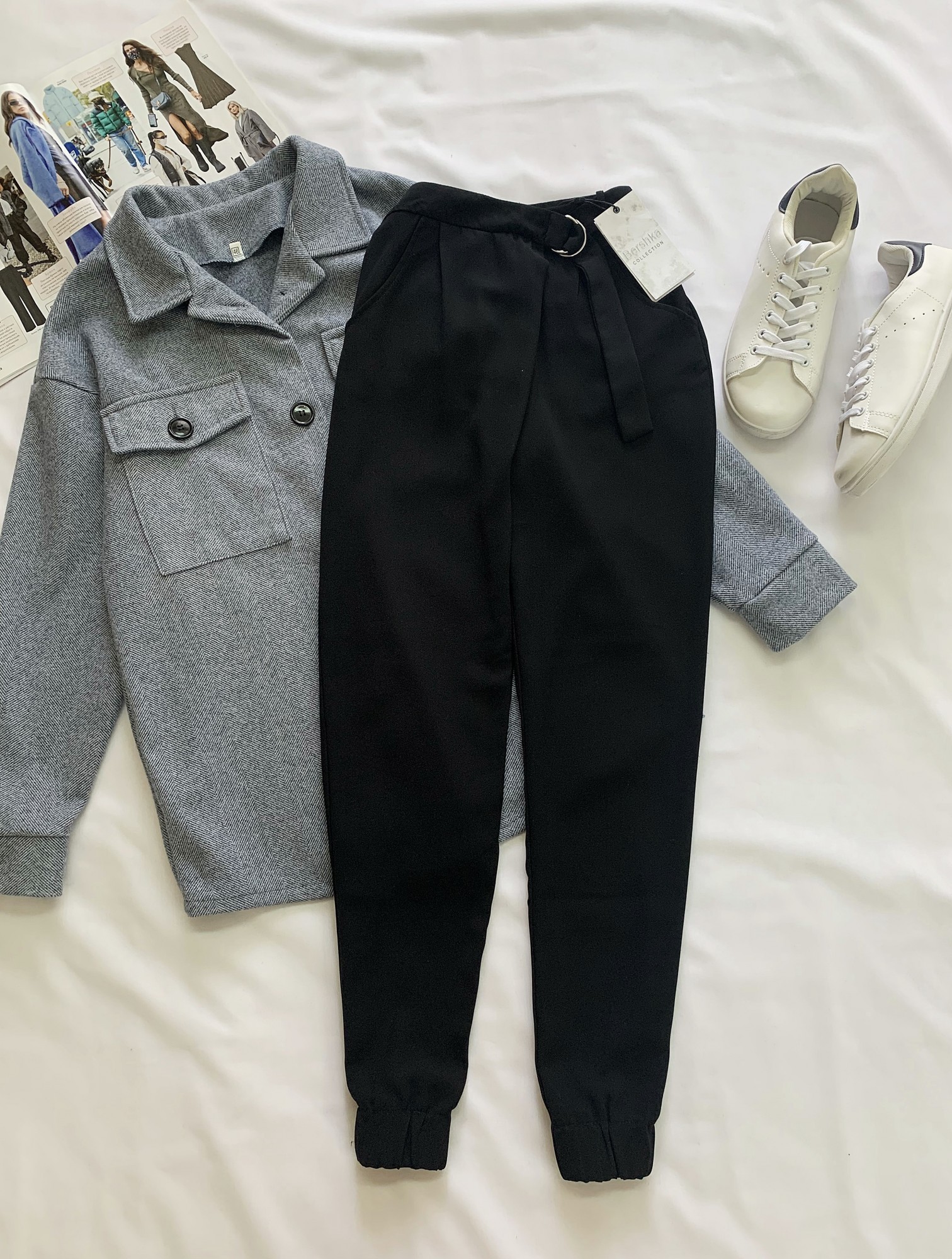 

Легкие брюки джоггеры Bershka, Легкие брюки джоггеры Bershka S