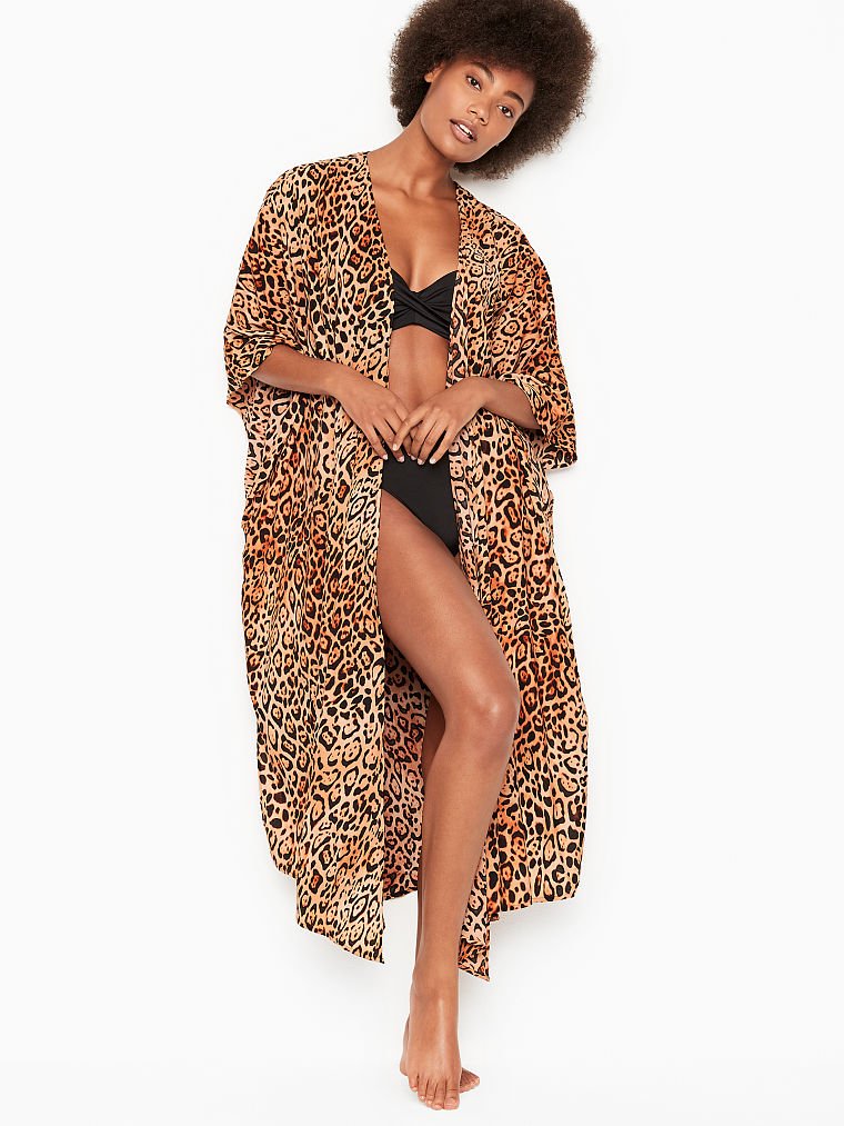 

Туника Victoria's Secret 498623250 / Леопардовая, Туника Victoria's Secret 498623250 M/L Леопардовая