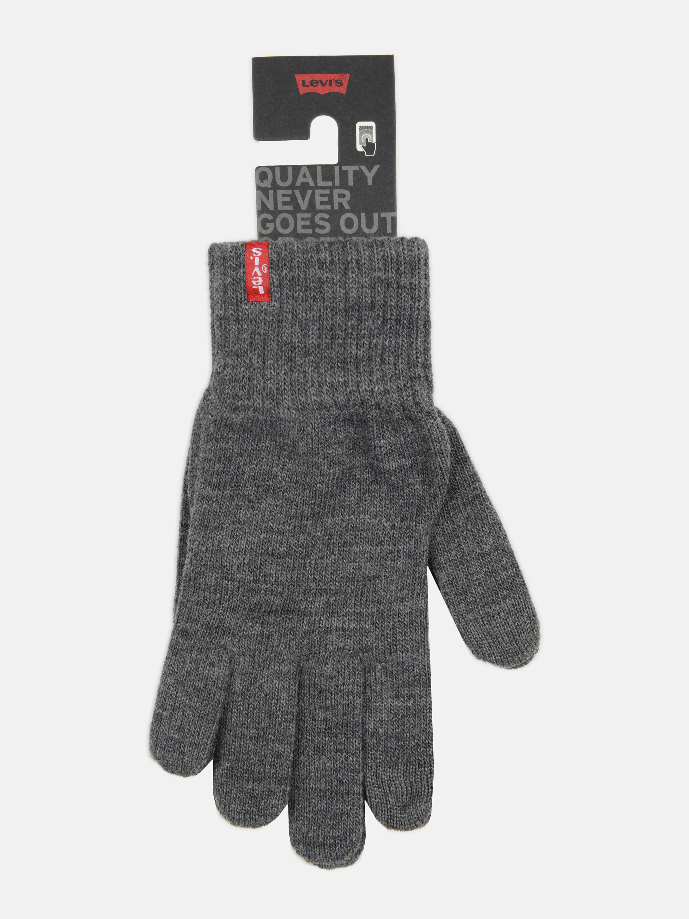 

Перчатки Levi's Ben touch screen gloves 222283-11-55 L Regular Grey