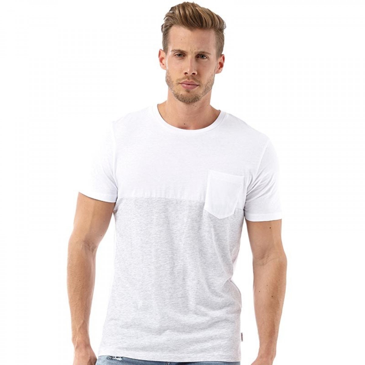 

Футболка JACK AND JONES Tobe Treated White White, S (42)