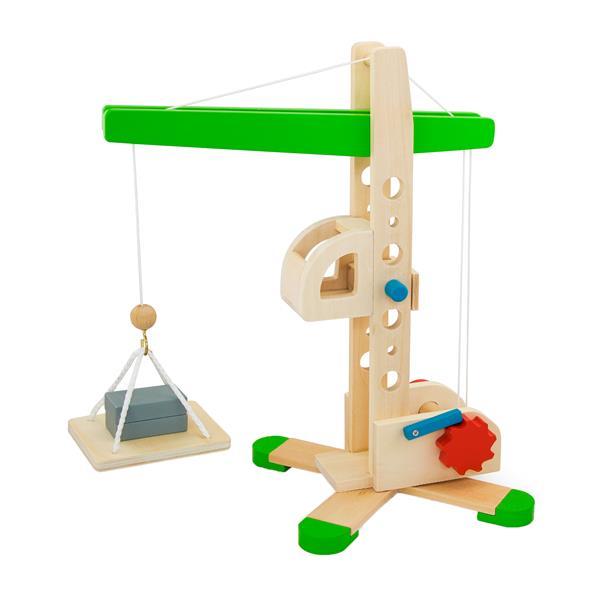 

Деревянная игрушка Viga Toys Подъемный кран (OPT2_59698) 40 x 26 x 13 см