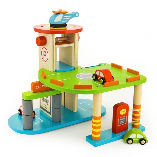 

Деревянный игровой набор Viga Toys Паркинг (OPT2_59963) 31 x 24 x 15 см