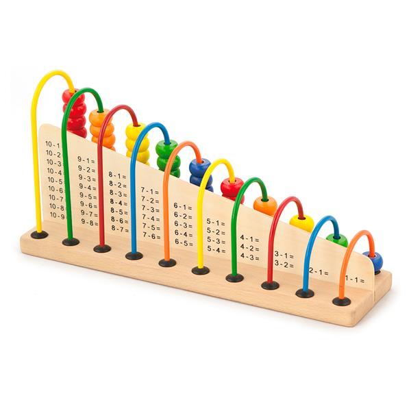 

Деревянные счеты Viga Toys с примерами (OPT2_50022) 30 x 9 x 16 см