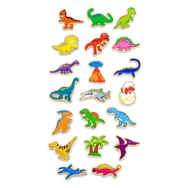 

Набор магнитов Viga Toys Динозавры, 20 шт. (OPT2_50289) 21 x 5 x 19 см
