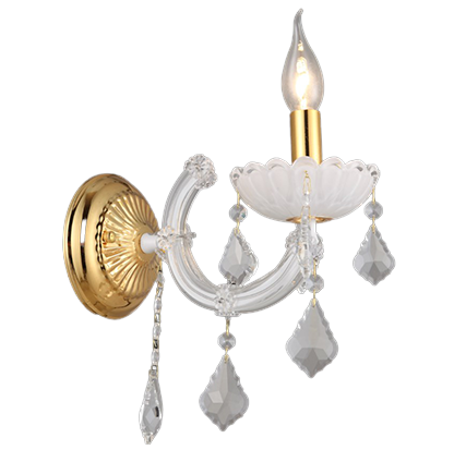 

Бра Altalusse INL-1147W-01 White & Gold