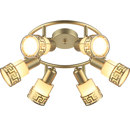

Потолочный светильник Altalusse INL-9330C-06 Greek Gold