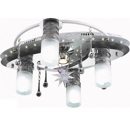 

Потолочный светильник Altalusse LV206-05 White & Chrome