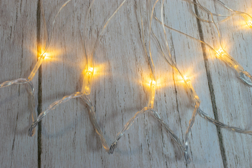 

Гирлянда сетка на окно Xmas Net WW 120 LED теплый белый