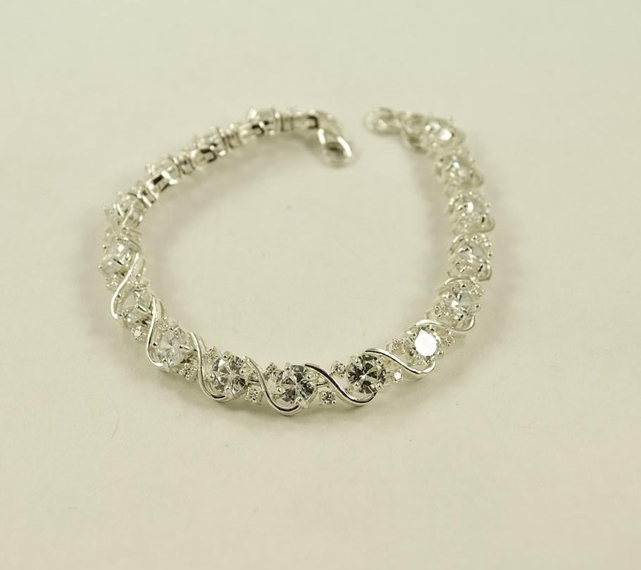 

Эксклюзивный регулируемый браслет Maxi Silver 8809