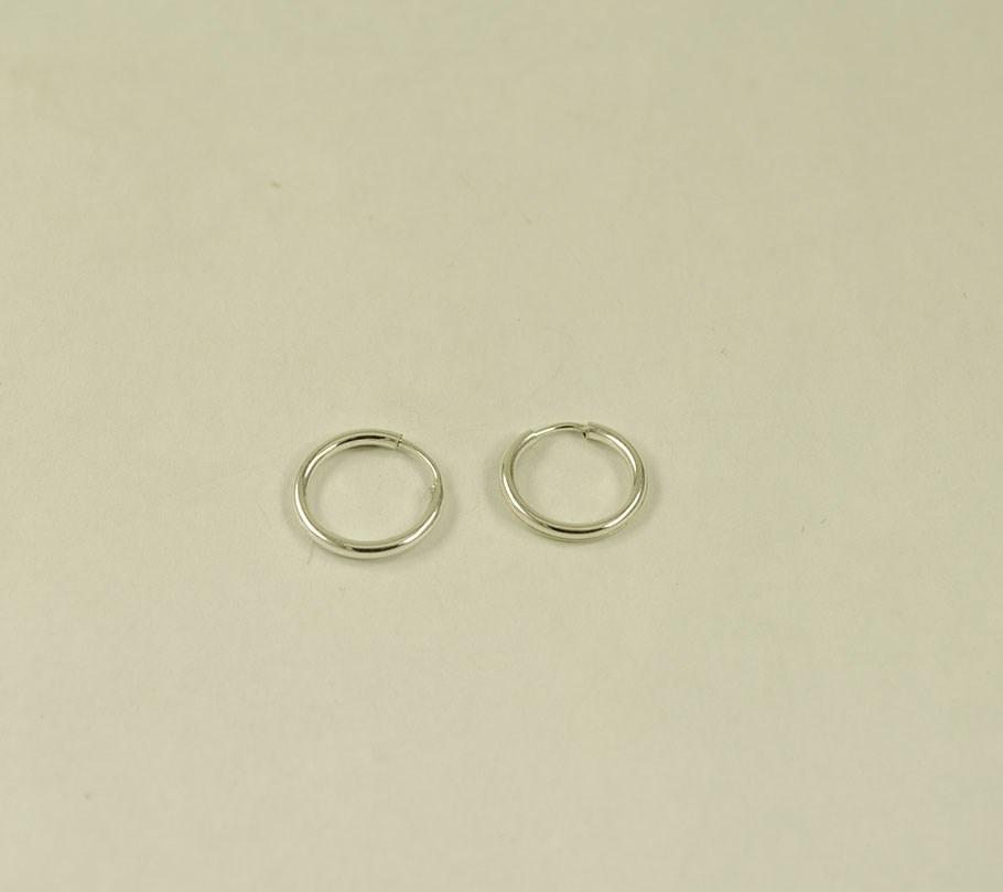 

Серьги конго маленькие Maxi Silver 8789