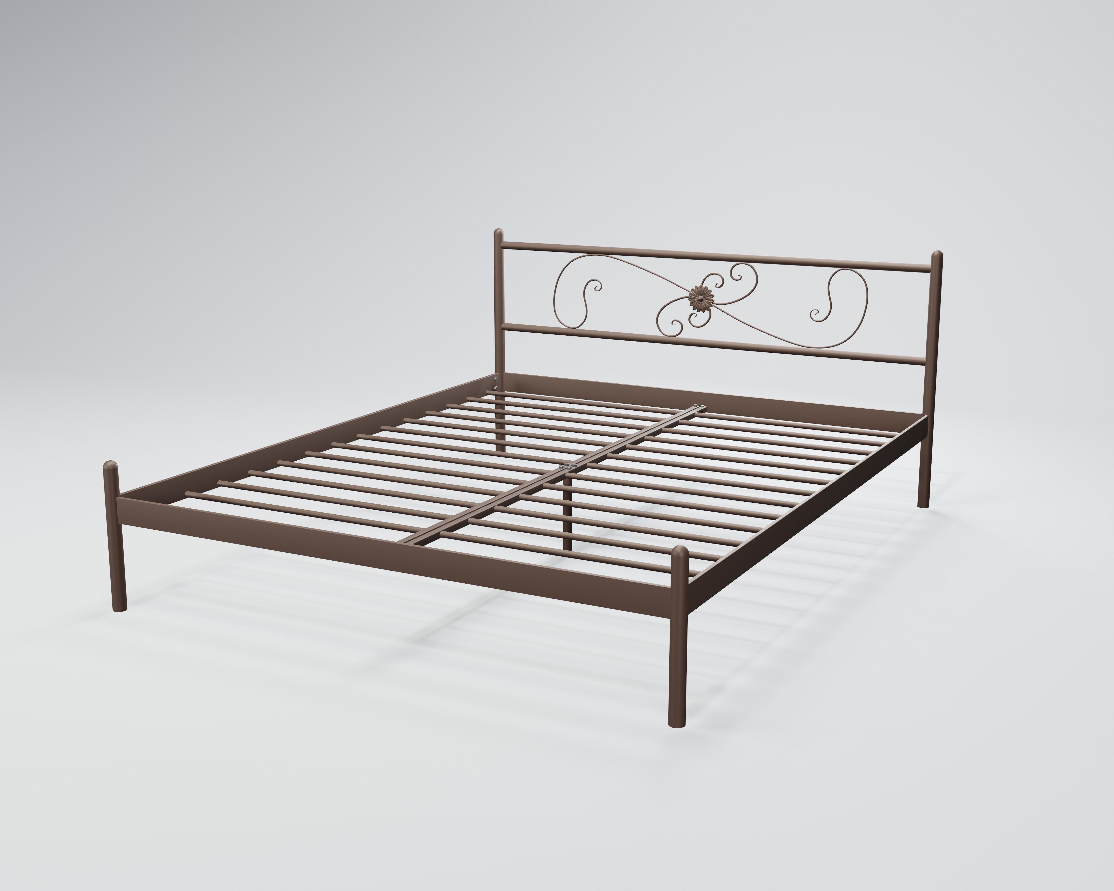 

Кровать Хризантема1 Tenero черная медь 1200х1900