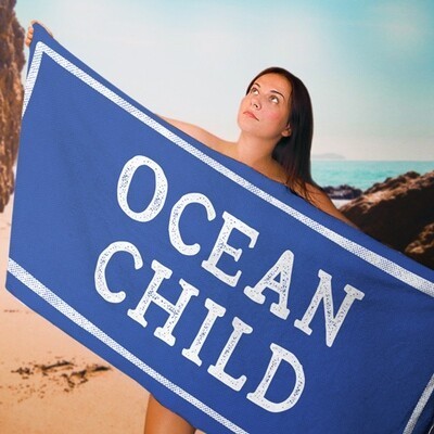 

Полотенце большое с принтом Ocean child Present большое полотенце с принтом 150х70 см