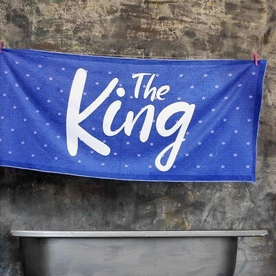 

Полотенце большое с принтом The King Present большое полотенце с принтом 150х70 см