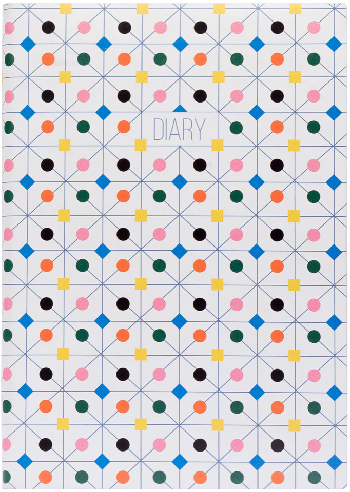 

Ежедневник недатированный Yes Mosaic A5 Мягкий 320 страниц Pattern (252079)