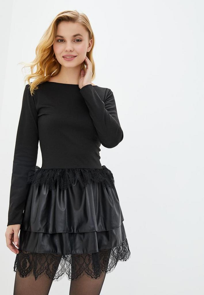 

Женское платье Подіум Sabrina 21115-BLACK  Черный, Женское платье Подіум Sabrina 21115-BLACK L Черный