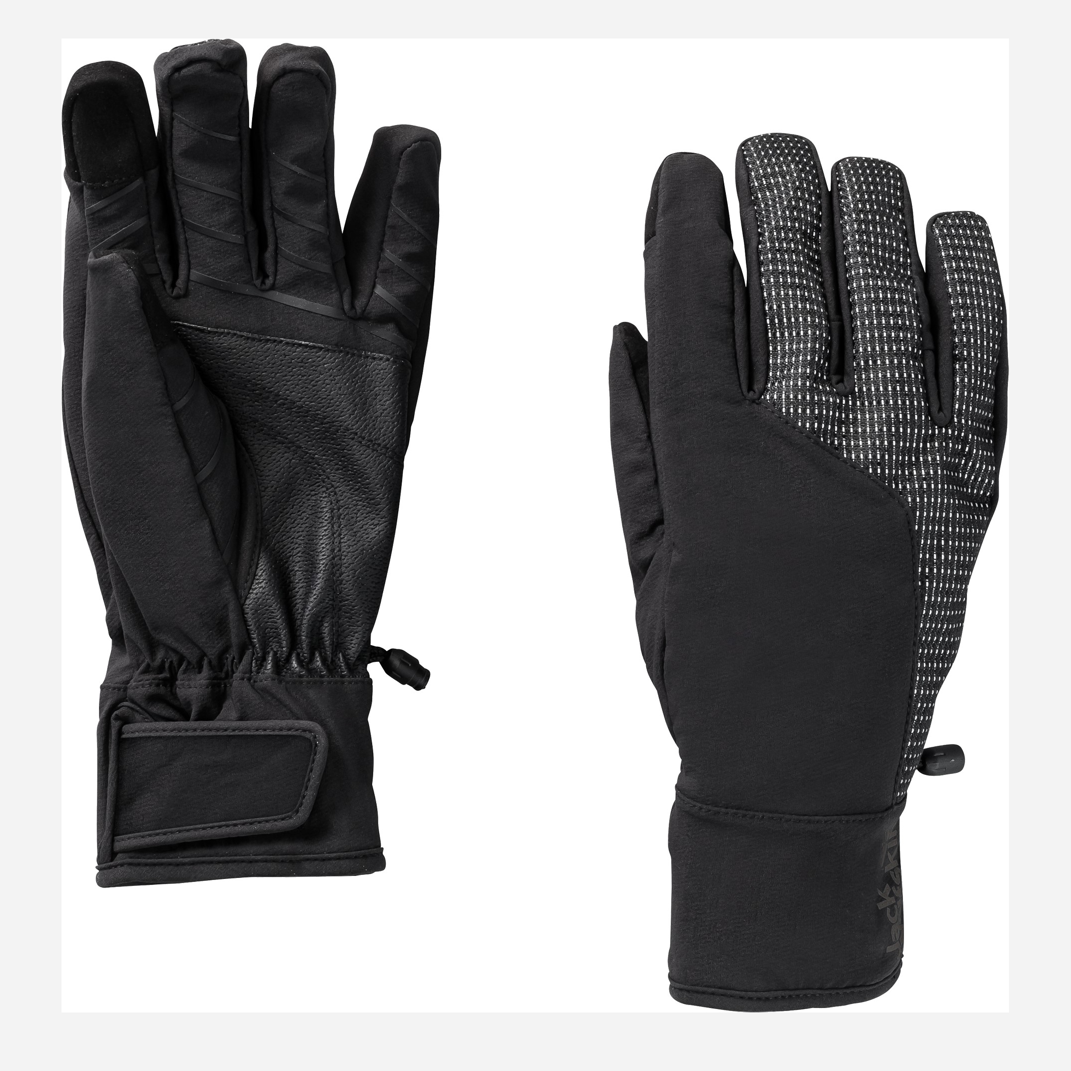 

Перчатки Jack Wolfskin Night Hawk Gloves 1910071-6000 M Черные