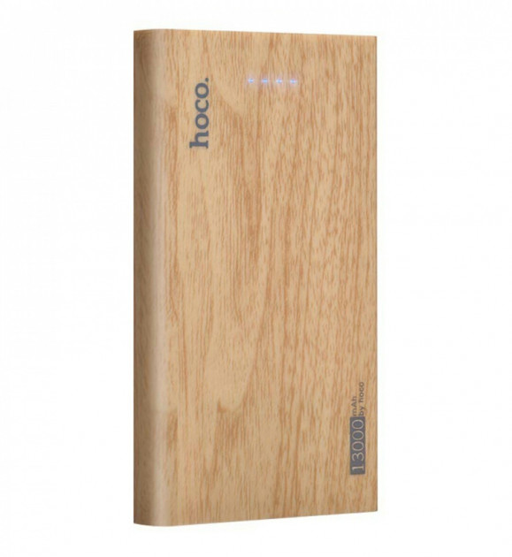 

УМБ Hoco B36 Wooden 13000 mAh Brown