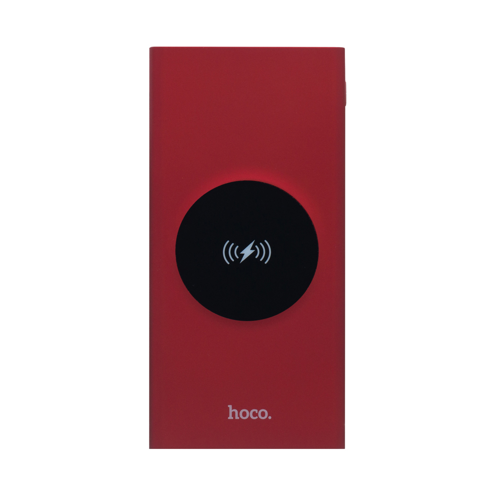 

УМБ Hoco J37 Wisdom Wireless 10000 mAh Red