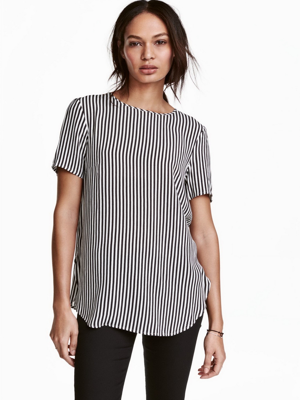 

Блузка H&M 07-0444261-002  Белая (СА2000001622988, Блузка H&M 07-0444261-002 32 Белая (СА2000001622988)