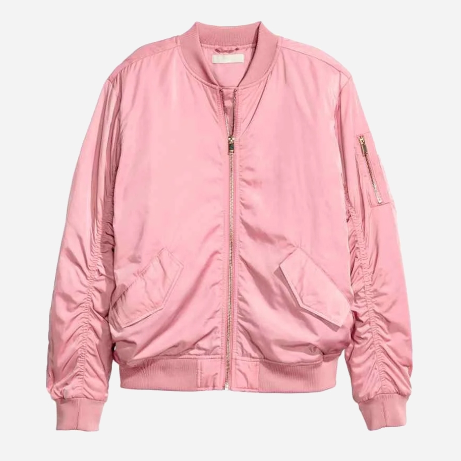 

Бомбер H&M 07-0427951-004  Розовый (СА2000001861882, Бомбер H&M 07-0427951-004 36 Розовый (СА2000001861882)