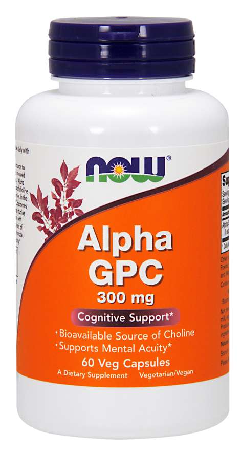 

Специальный продукт NOW Alpha GPC 300 mg Veg Capsules 60 капсул (4384302448)
