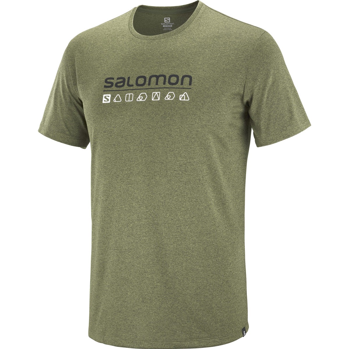 

Футболка Salomon AGILE GRAPHIC TEE  Khaki,  (46, Футболка Salomon AGILE GRAPHIC TEE M Khaki, M (46)