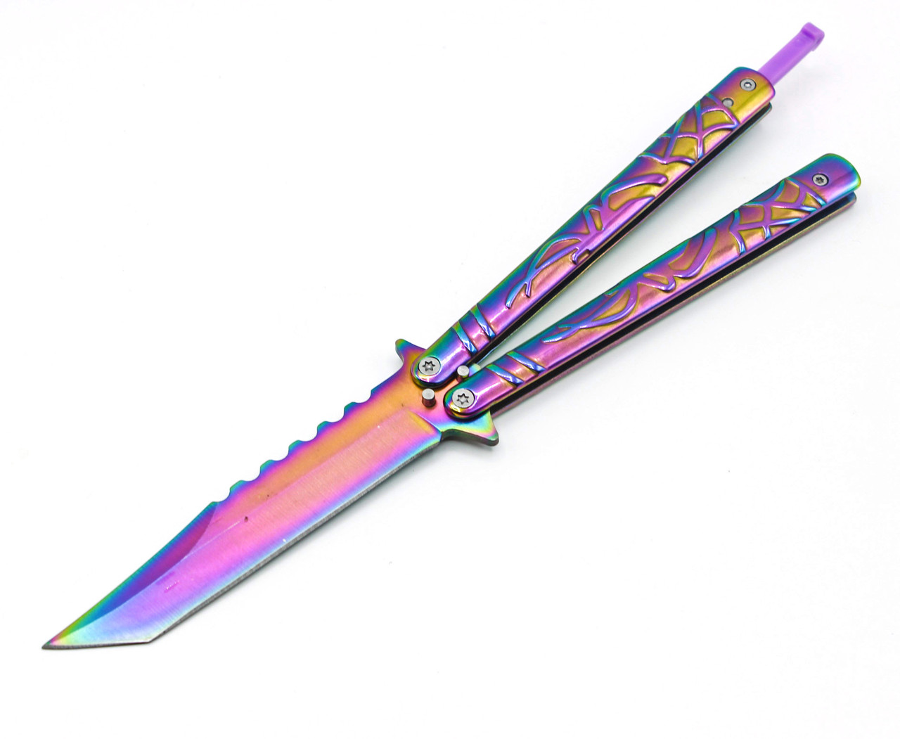 

Нож бабочка Field A524 Цветной Паук (t2861)